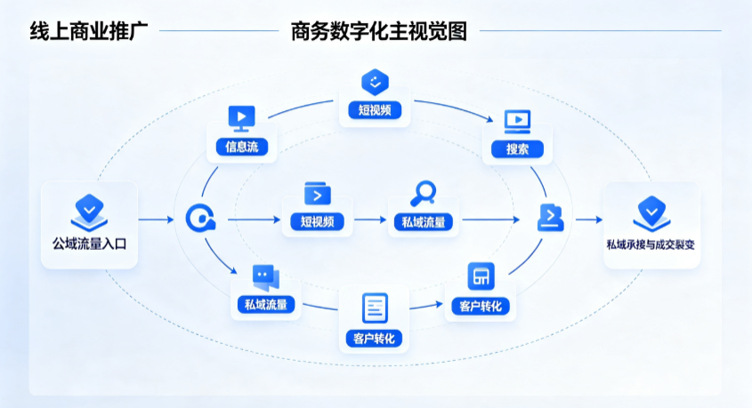 万全县线上商业推广怎么做？全域流量闭环搭建与低成本转化实战指南